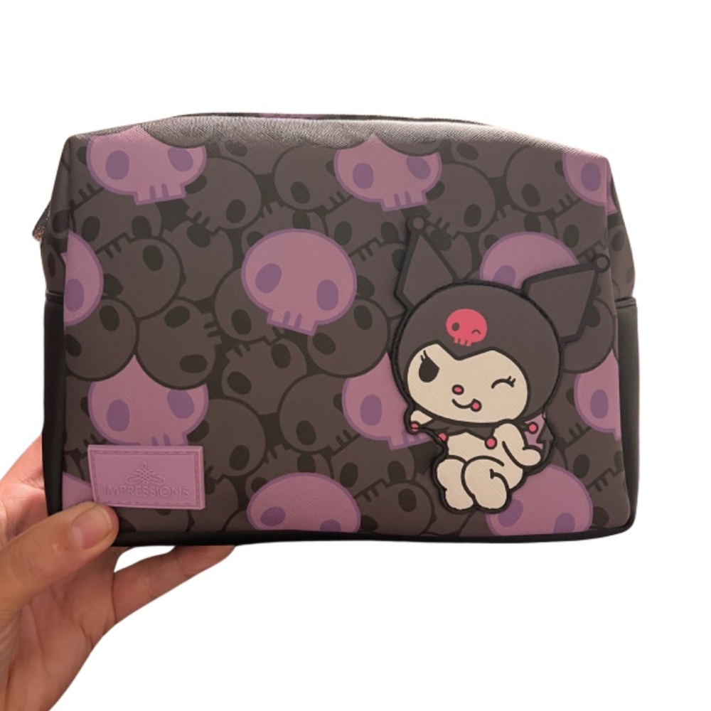 Hello kitty Kuromi makeup bag